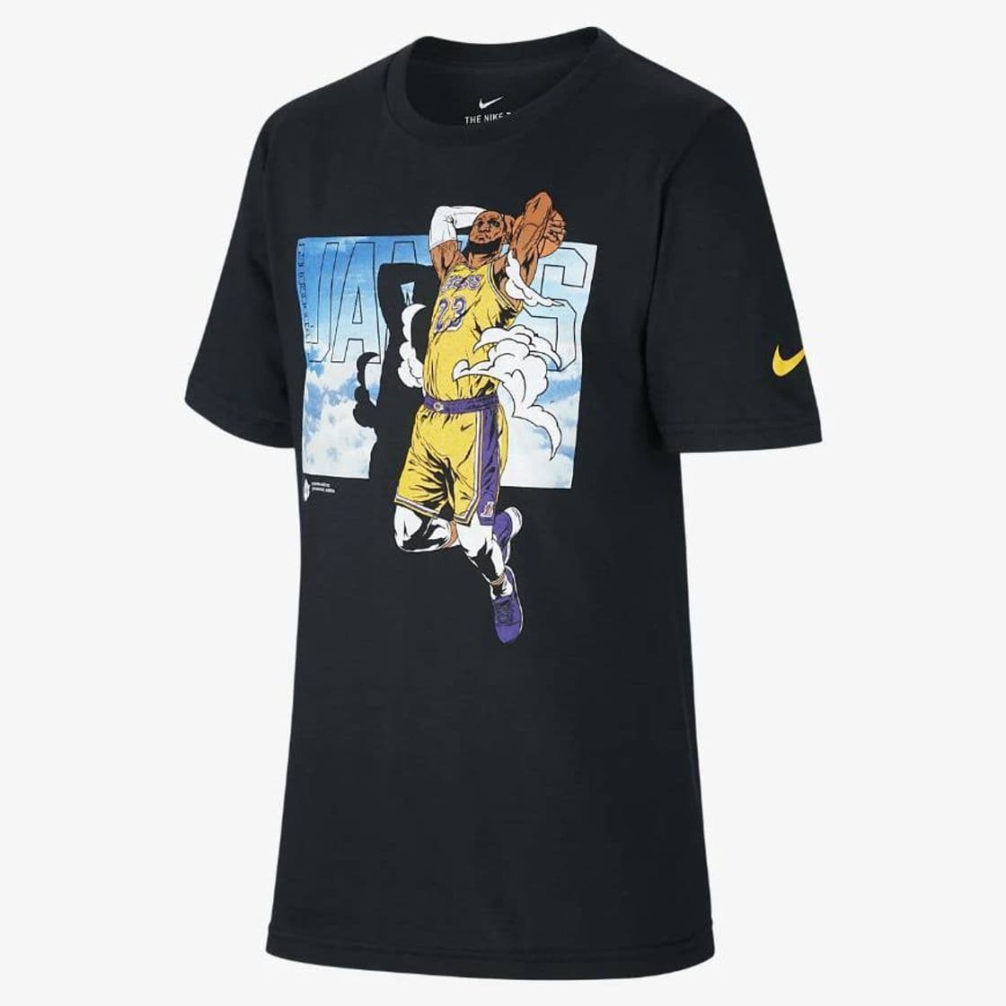 Product T-shirt NBA Nike LeBron James Lakers Júnior