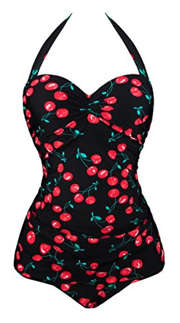 Moda Aixy Mujer 50s Retro Polka Pin Up Monokinis una Pieza Traje de Baño