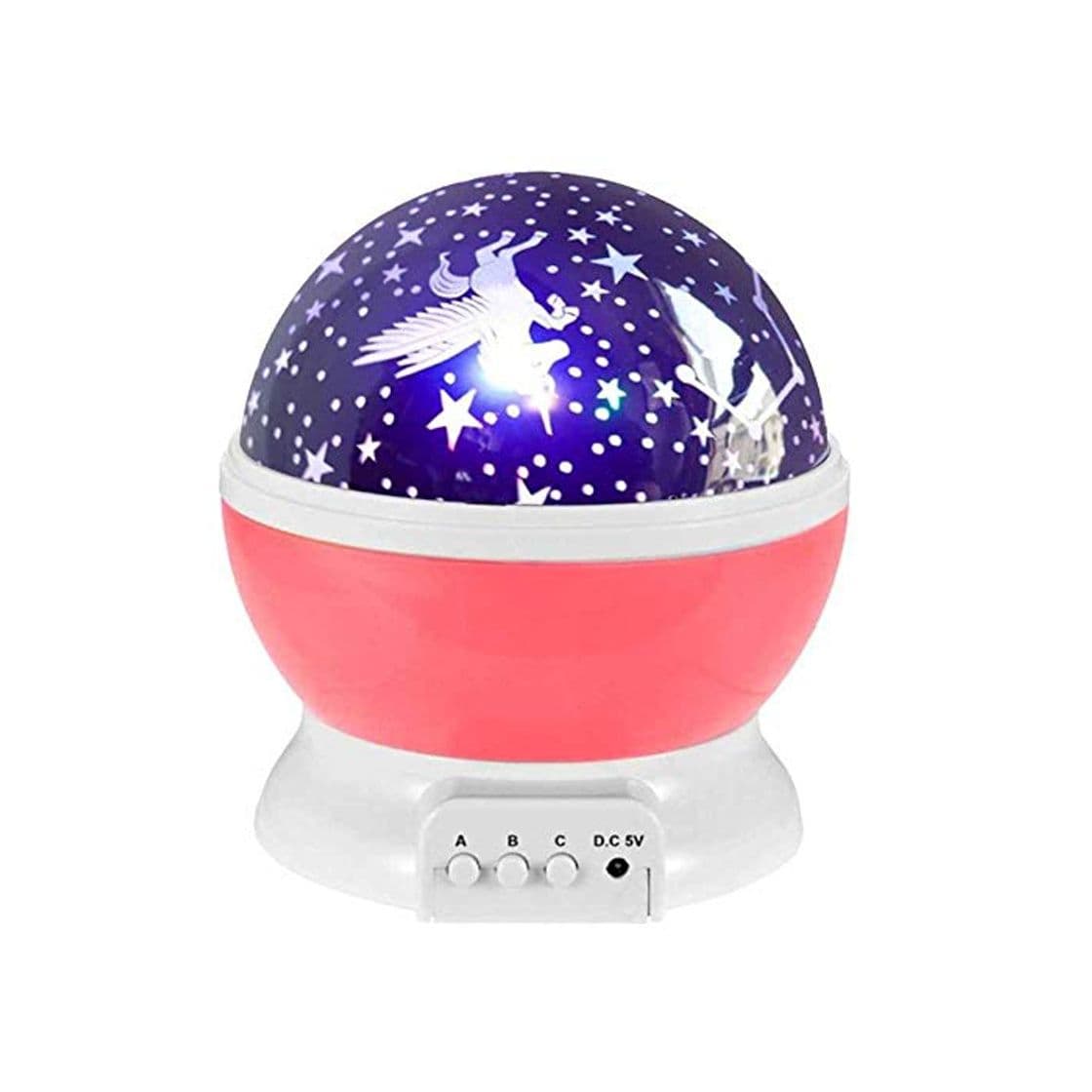 Producto LED rotary color lamp full star small night lamp dream star lamp