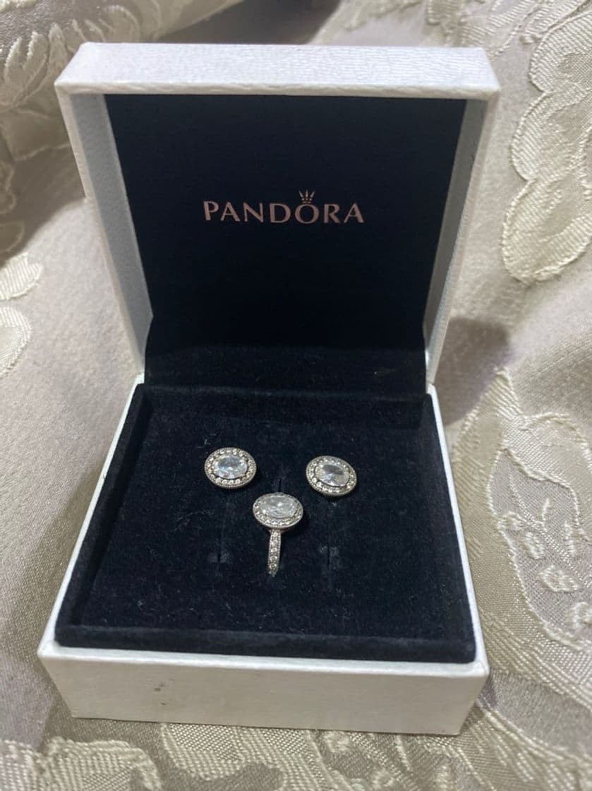 Producto Pandora Pendientes de botón Mujer plata