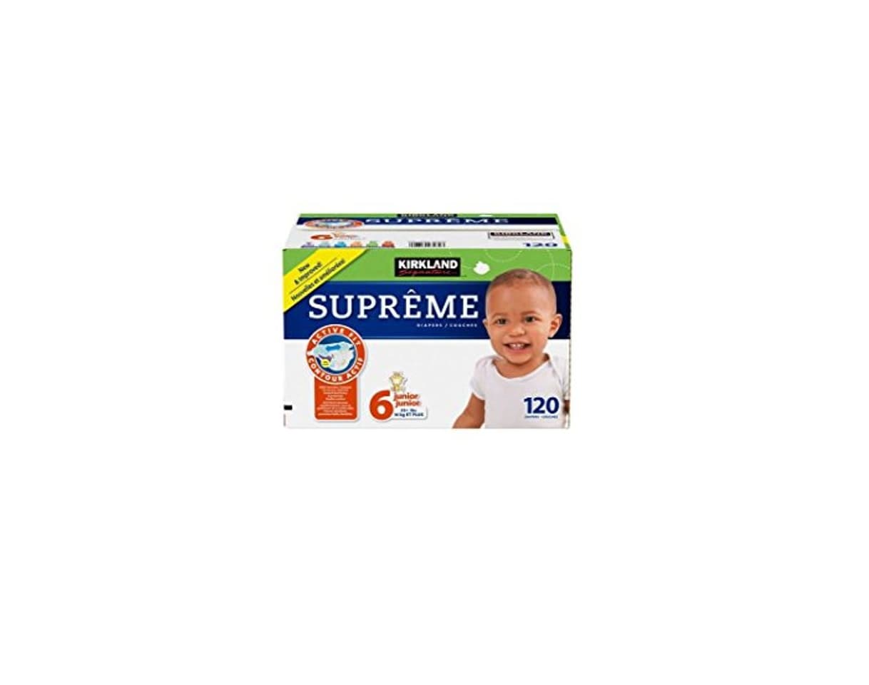 Product Kirkland Signature Supreme Diapers Size 6 Quantity 120 by Kirkland Signature