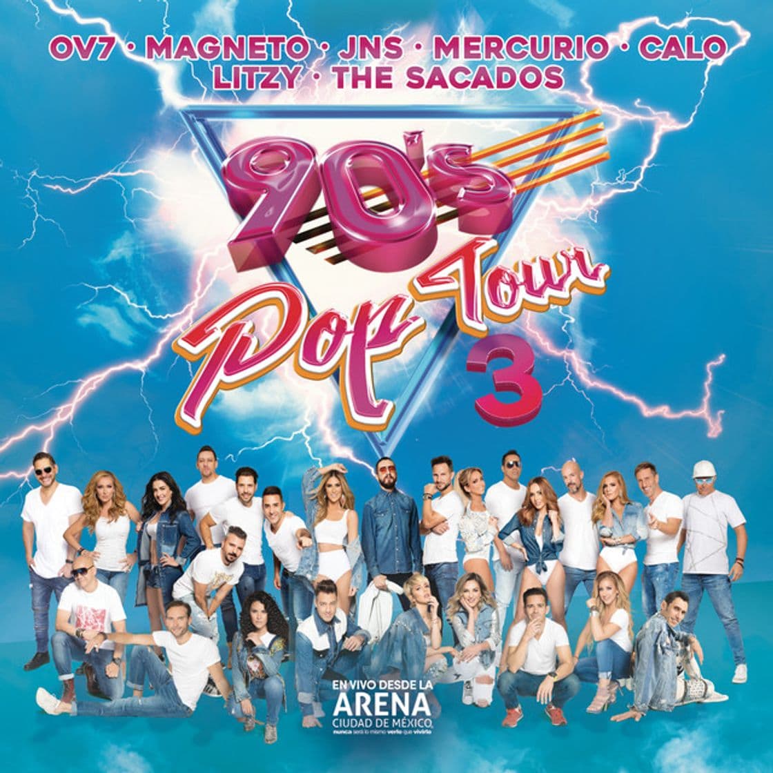 Canción Chicas Chic (feat. OV7, JNS, Calo & Litzy) - En Vivo - 90's Pop Tour, Vol. 3