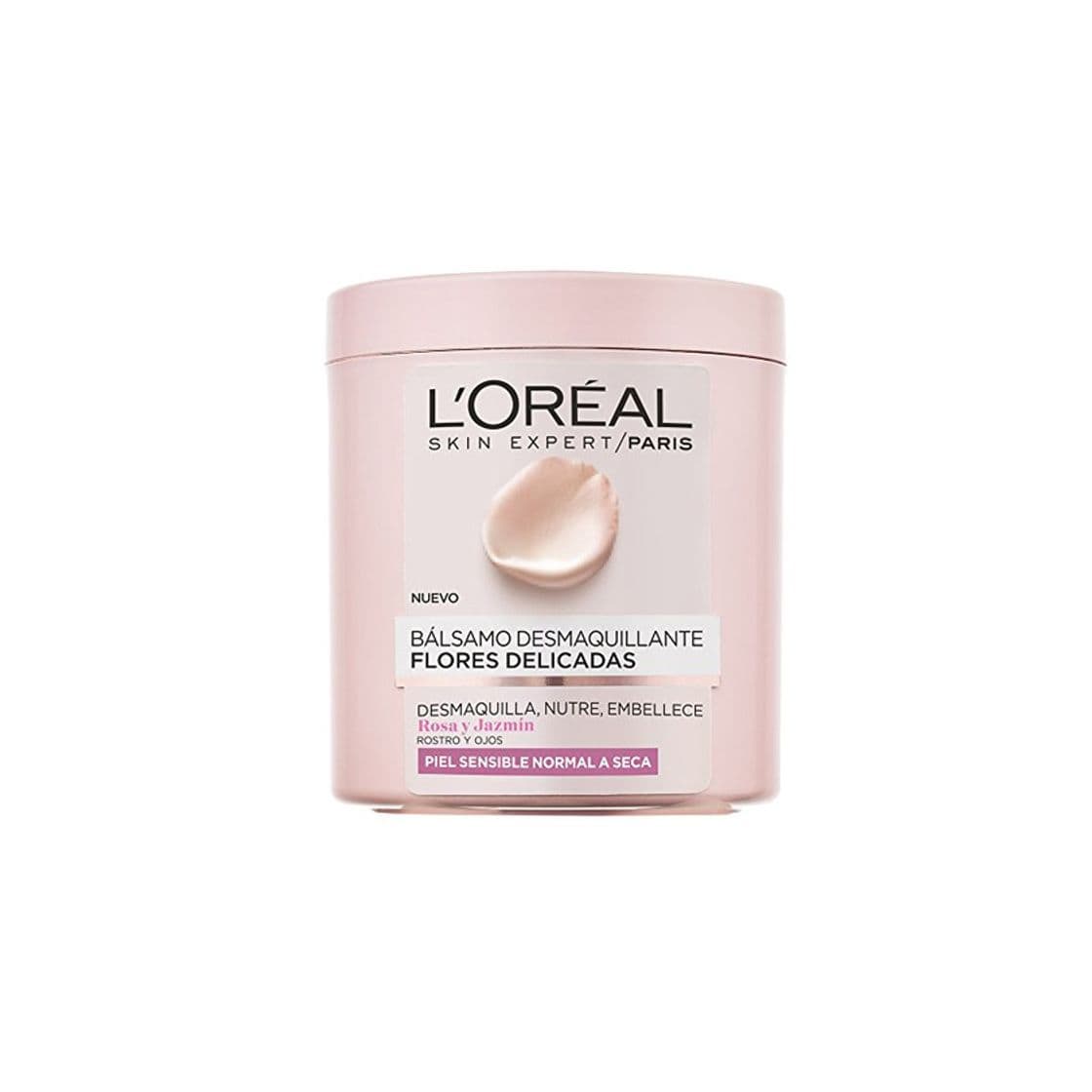 Beauty L'Oreal Paris Flores Delicadas Bálsamo Desmaquillante Piel Sensible, Normal a Seca