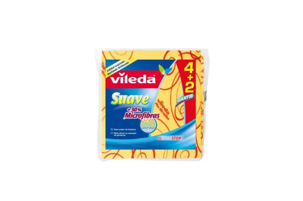 Product Vileda Suave - Bayetas suaves con 30% microfibras