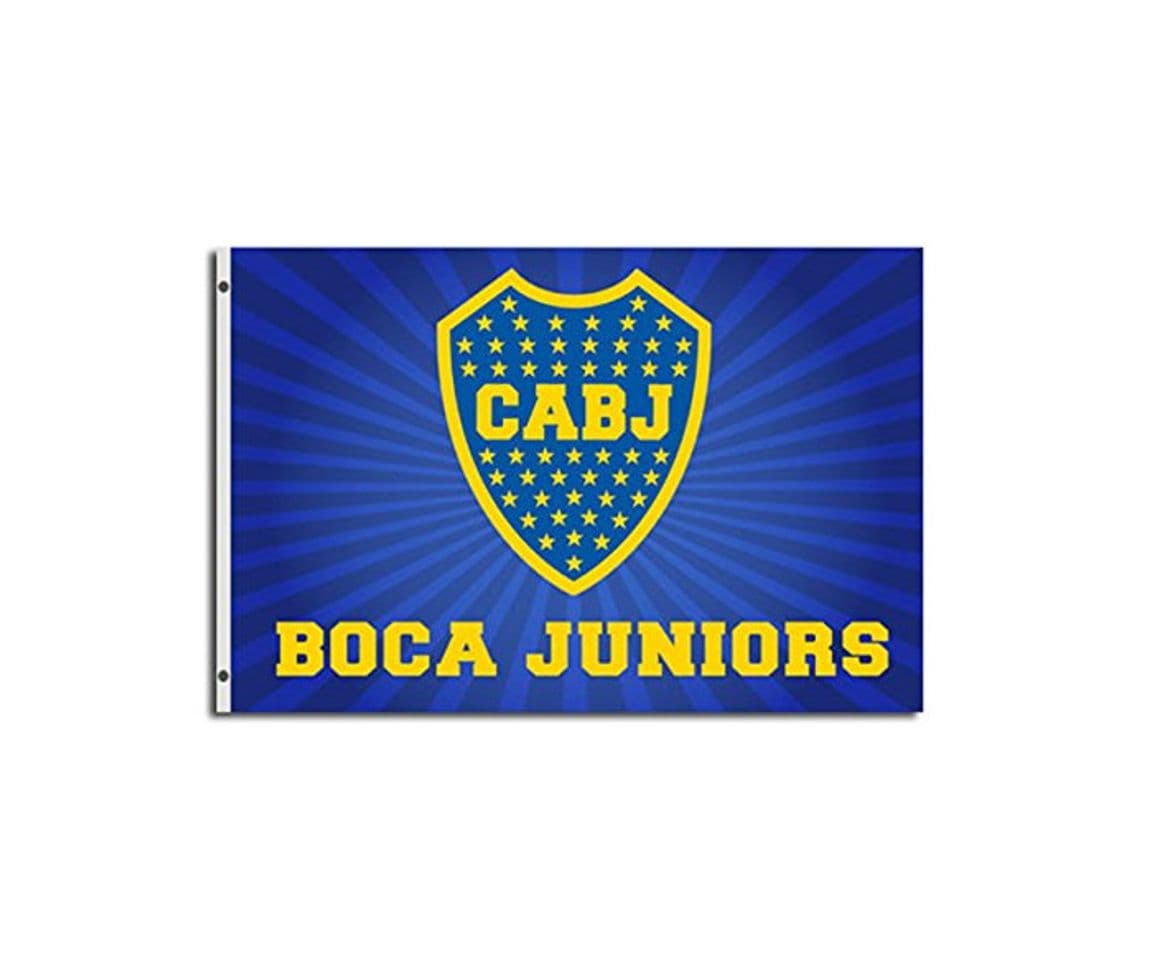 Producto Boca Juniors-Drapeau fútbol con 2 Ojales, Azul, FR: 150 x 90 cm