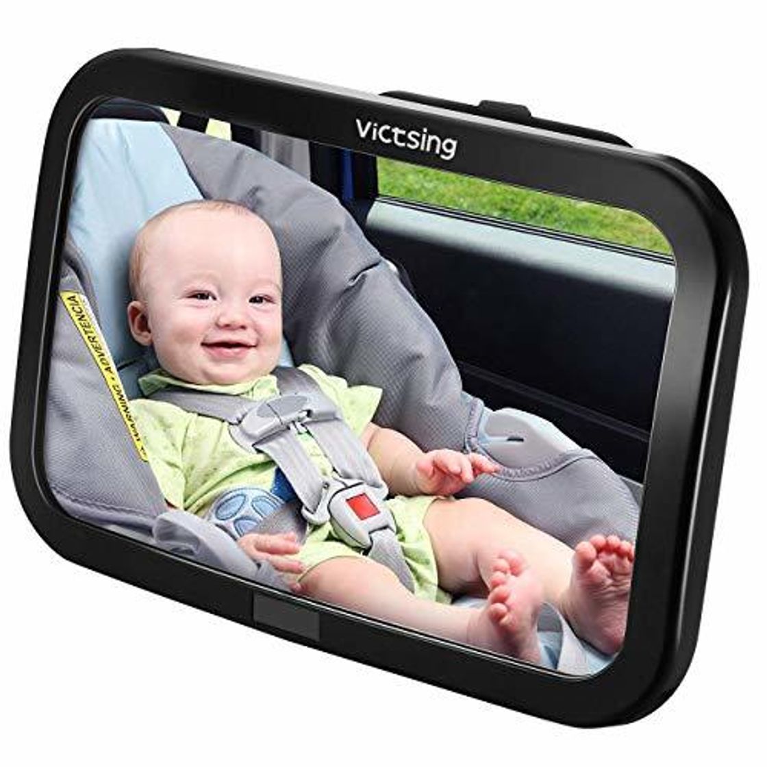 Producto Espejo Retrovisor Coche de VicTsing para Vigilar al bebé en el coche, para los Asientos de Niños Orientados Hacia Atrás,100% inastillable