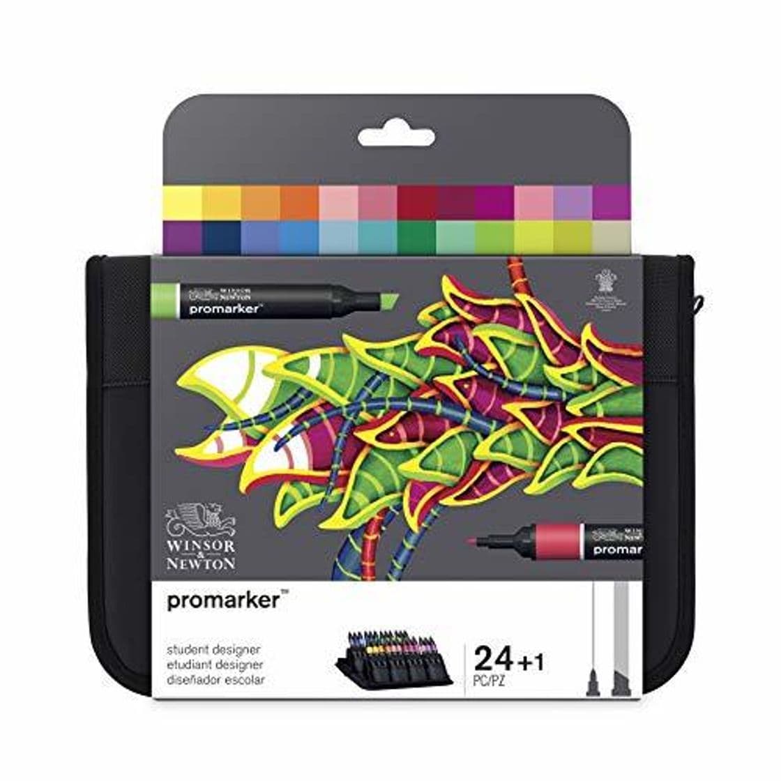 Elemento de la categoría hogar Winsor & Newton ProMarker - Pack de 24 rotuladores de diseño para