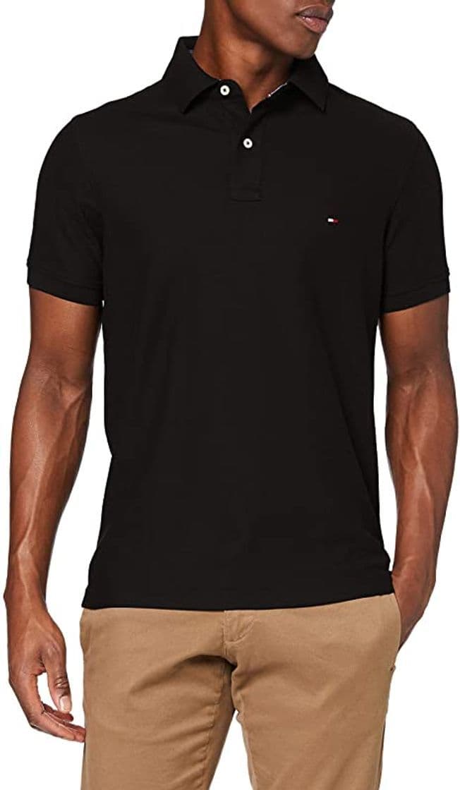 Product Tommy Hilfiger Core Hilfiger Regular Polo, Negro