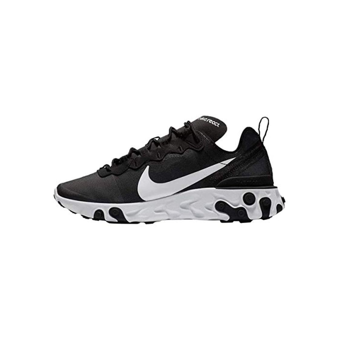 Fitness Nike W React Element 55 Zapatillas de Running, Mujer, Negro