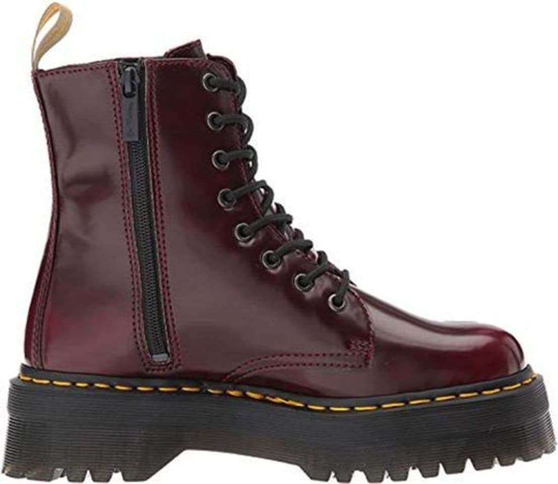 Producto Dr. Martens 2976 botina vegano rojo cereza Cambridge Cepillo rojo burdeos 21802600,