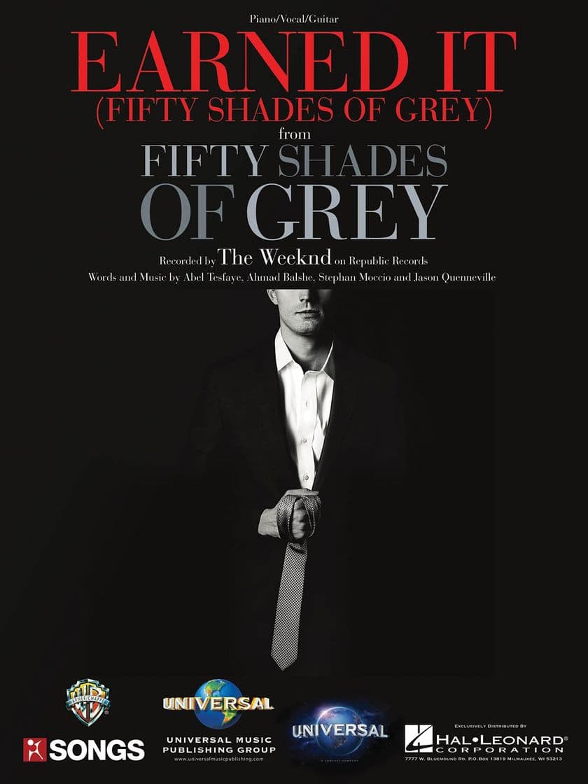 Canción Earned It (Fifty Shades Of Grey)