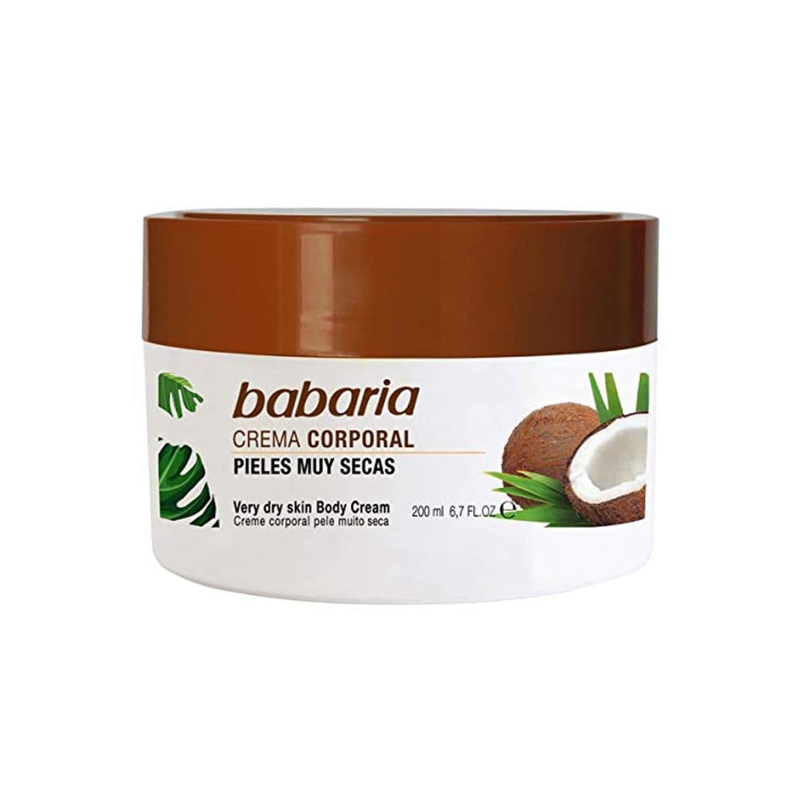 Beauty BABARIA CREMA CORPORAL ACEITE DE COCO PIELES MUY SECAS 200ML