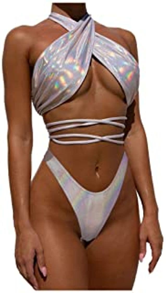 Moda LZRDZSW Womail manera de las mujeres Sistema atractivo del bikini del traje