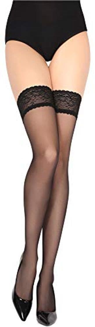 Producto Merry Style Medias Autoadhesivas Finas Panty Lencería Mujer 15 DEN MSSS005