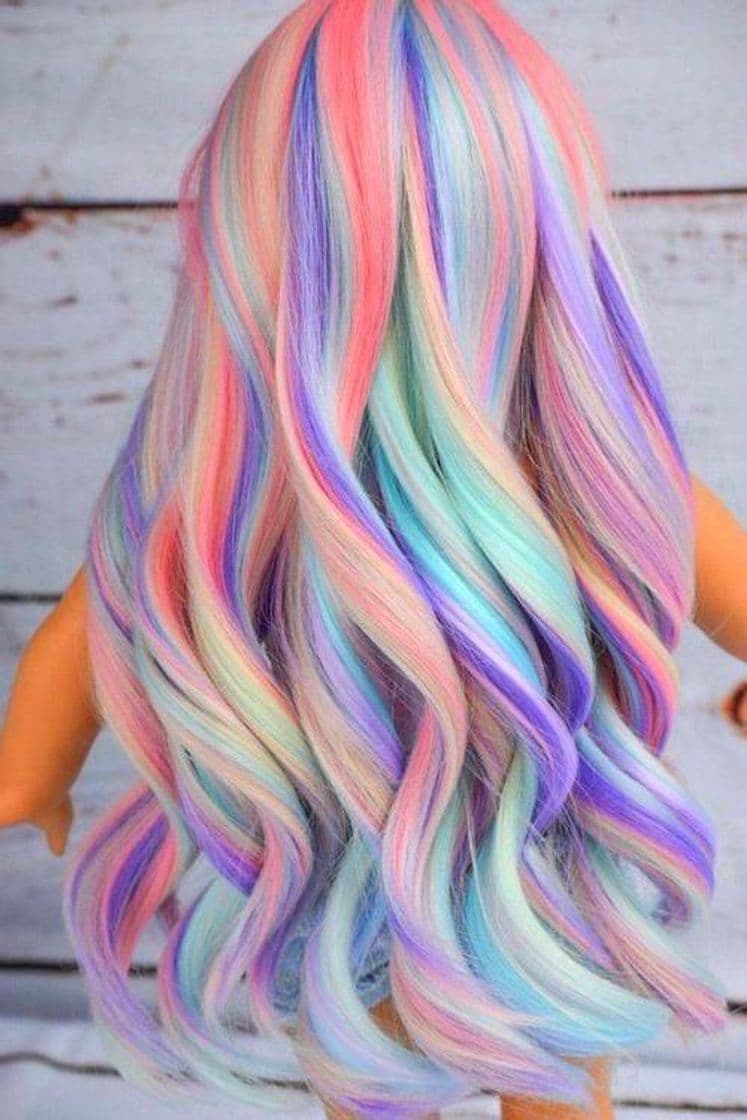 Fashion Cabelo colorido🌈