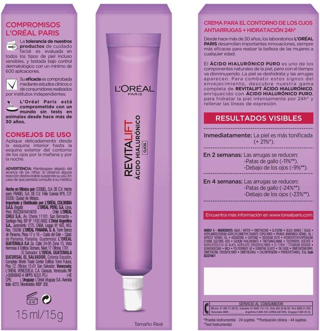 Product Crema para ojos anti líneas de expresión