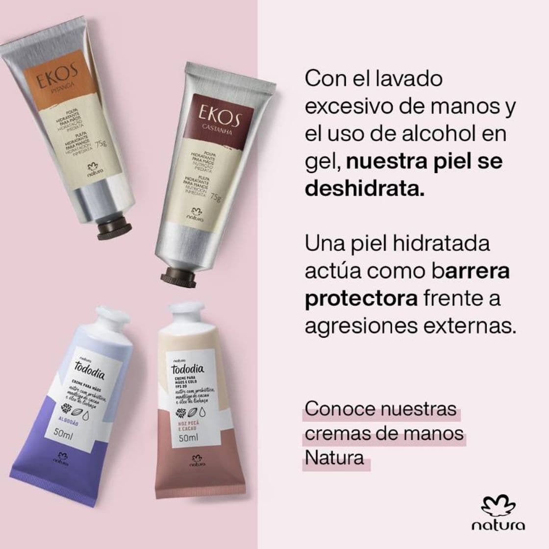 Moda Cremas para manos natura 