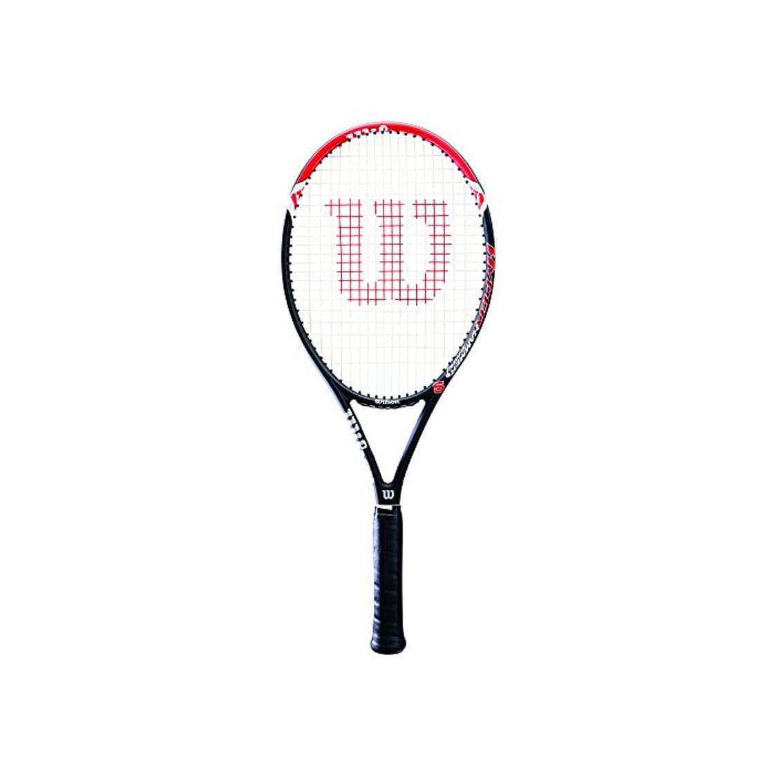 Product Wilson Hyper Hammer 5 Raqueta, Unisex Adulto, Rojo