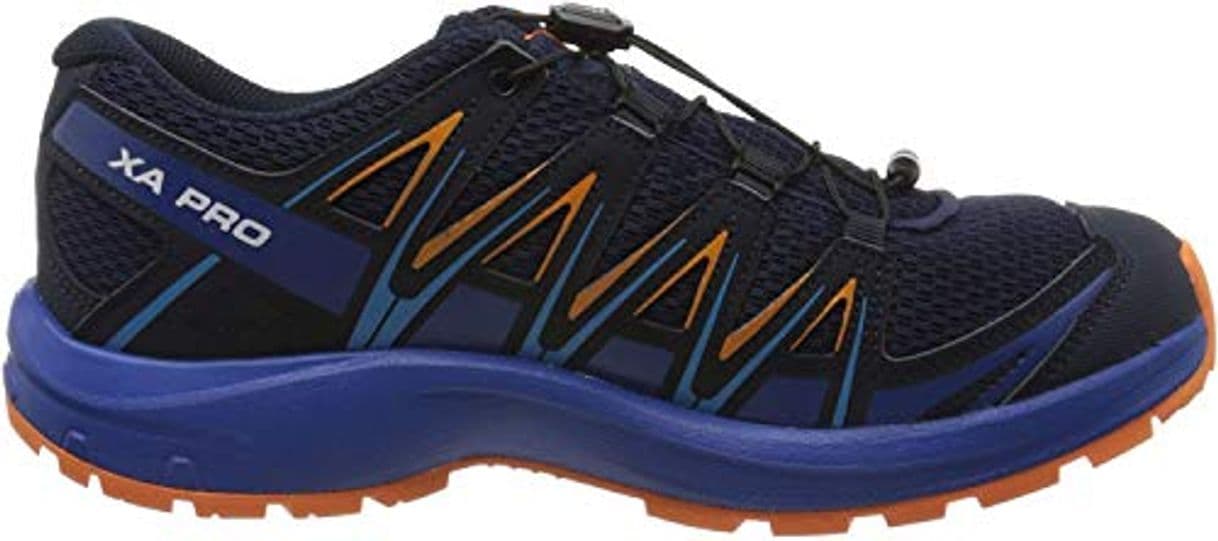 Fashion Salomon XA Pro 3D J, Zapatillas de Trail Running Unisex Niños, Azul/Naranja