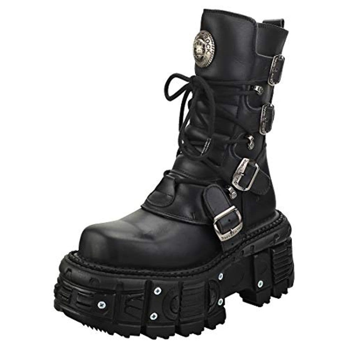 Fashion New Rock New Punk and Rock Unisexo Botas Plataforma