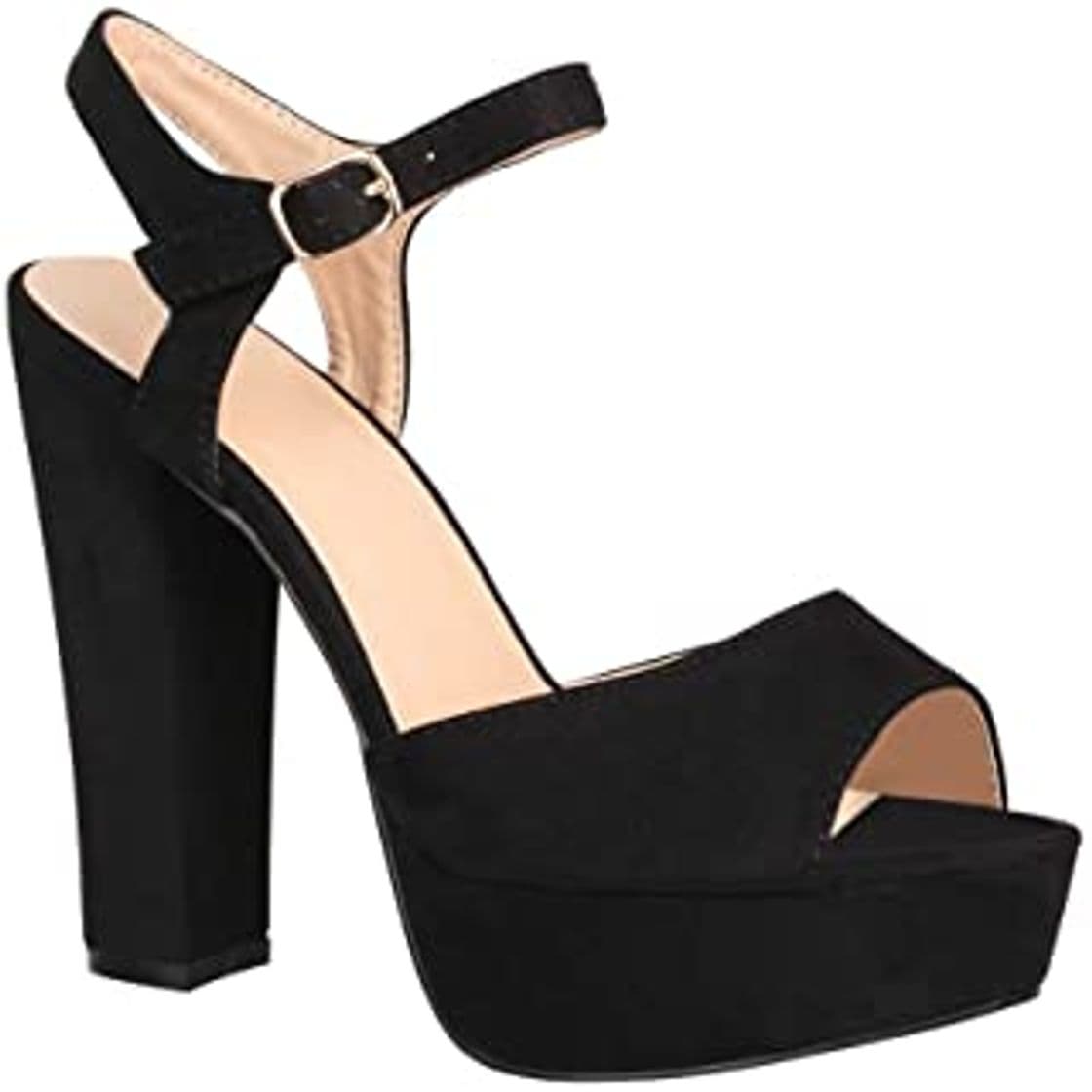 Producto Elara Zapato de Tacón con Plataforma para Mujer Punta Abierta High Heels