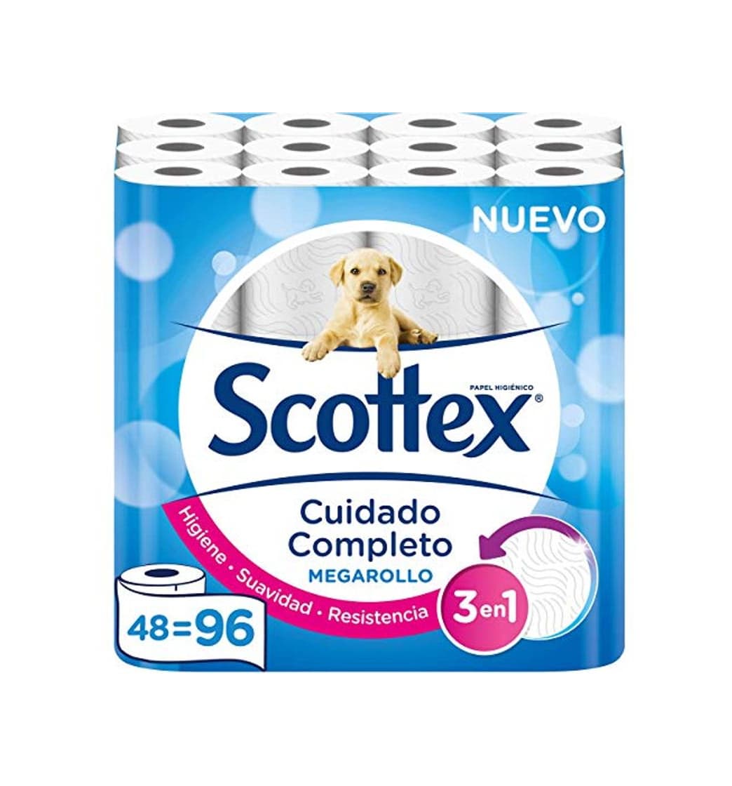 Beauty Scottex Megarollo Papel Higiénico, 48 Megarollos