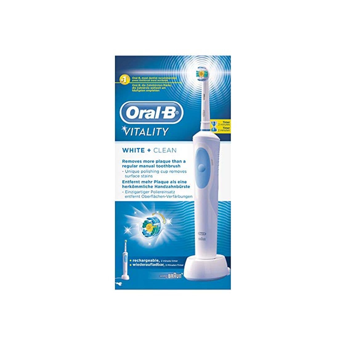 Beauty Cepillo de dientes eléctrico Oral-B Vitality White & Clean