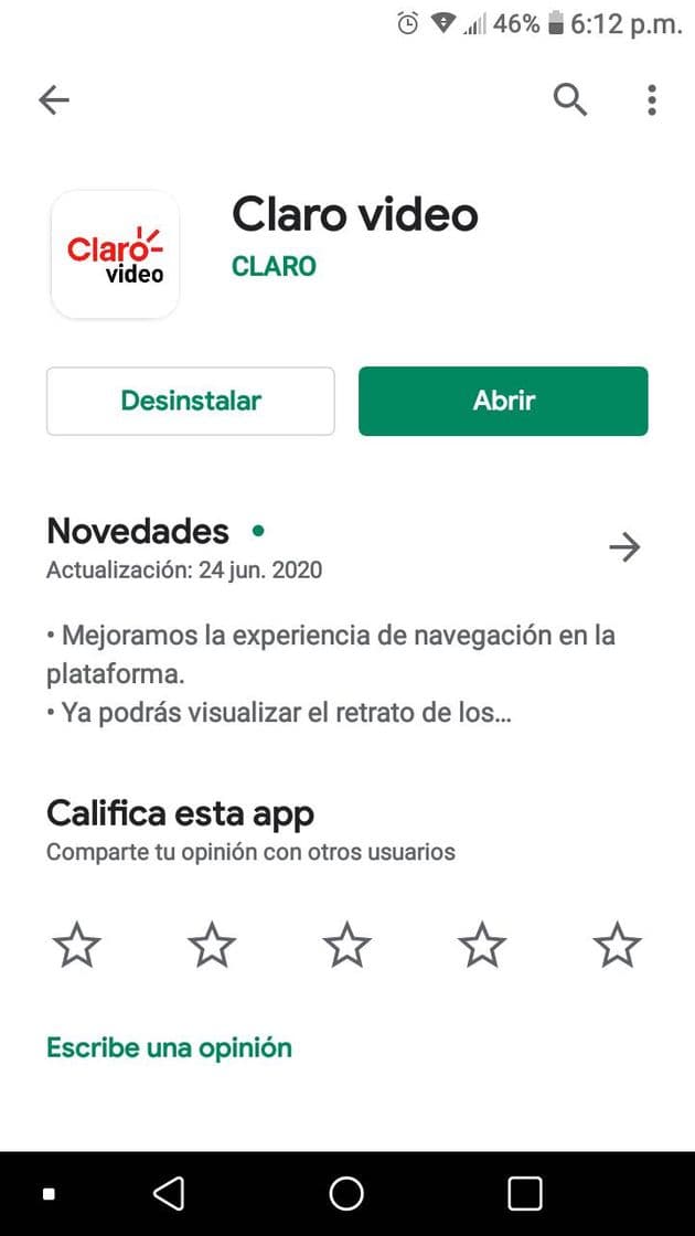 App Claro video