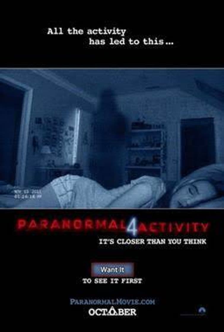 Movie Actividad Paranormal 4