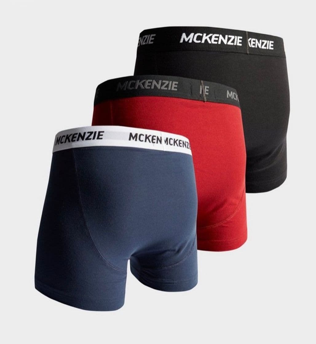 Fashion Compra McKenzie Boxers Wyatt pack de 3 en Negro