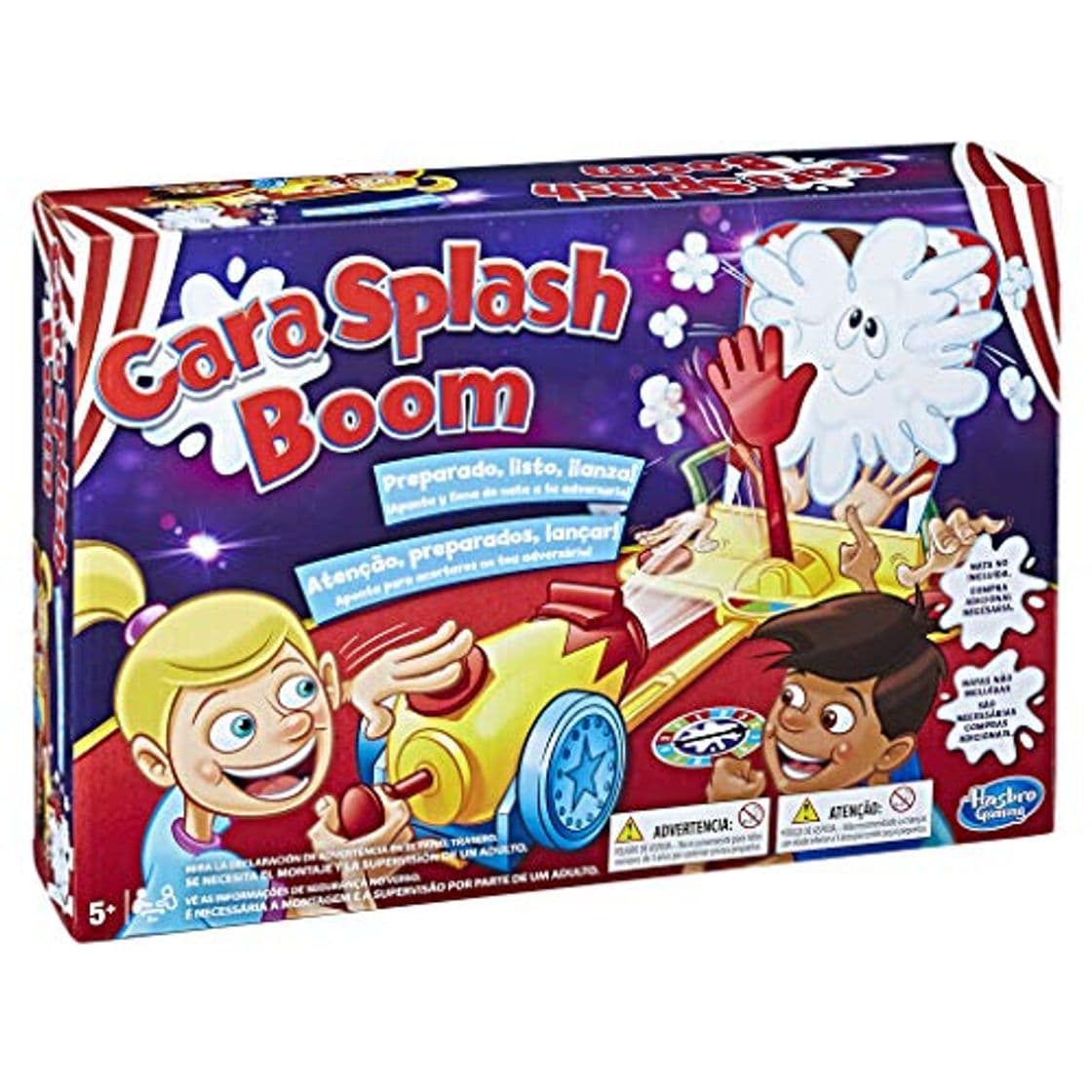 Product Hasbro Gaming - Juego infantil Cara Splash Boom