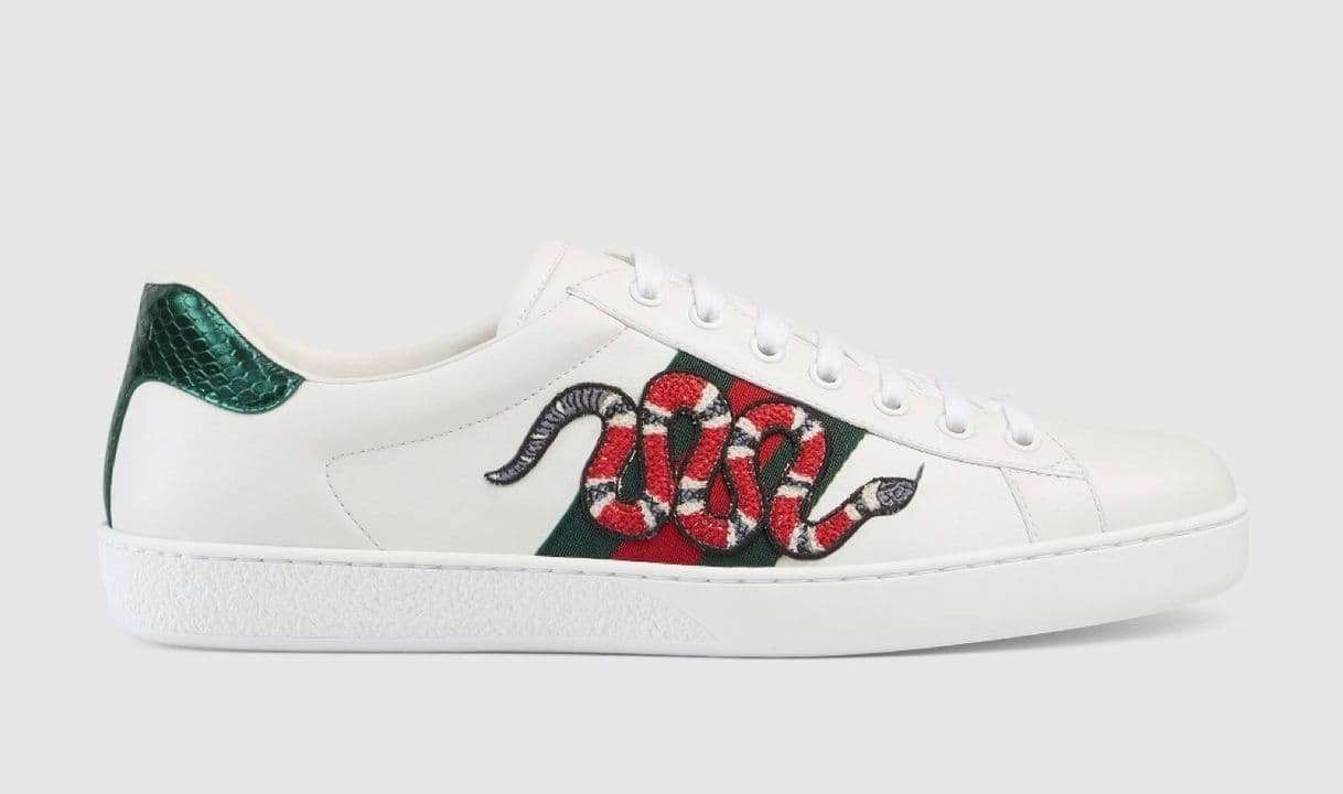 Fashion Gucci Men's Ace embroidered sneaker