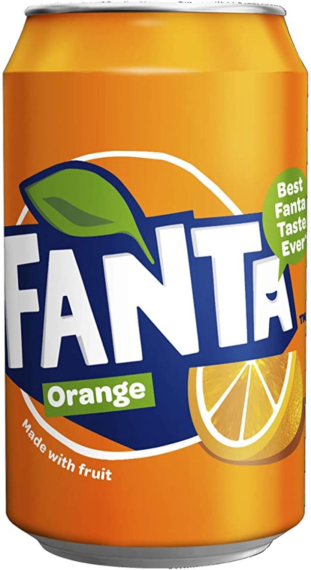 Place Fanta Refresco de naranja - Paquete de 24 x 330 ml -