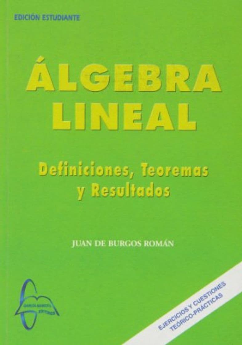 Libro Algebra lineal