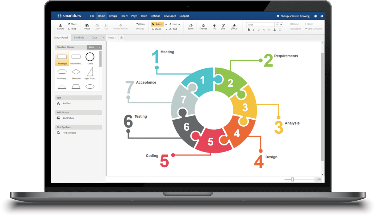 Moda SmartDraw - Create Flowcharts, Floor Plans, and Other Diagrams on ...