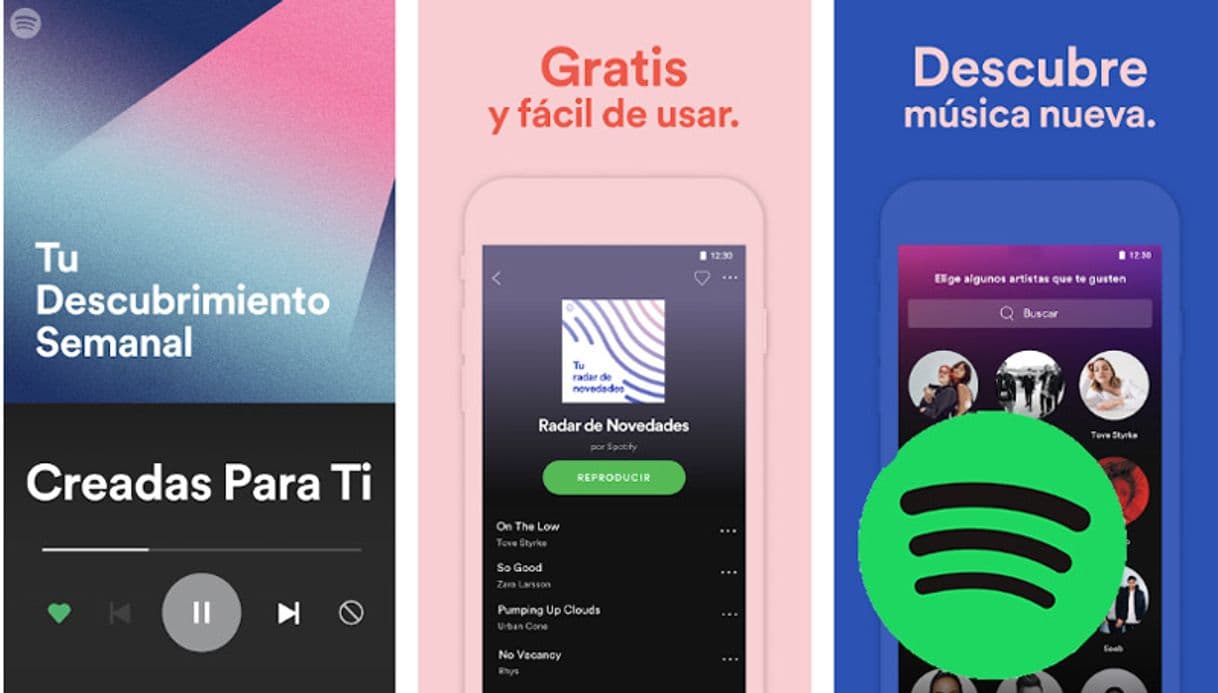 App Excelente app para escuchar música 