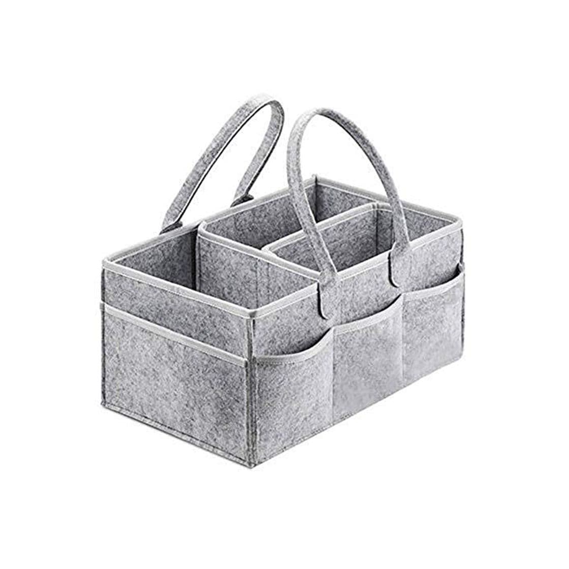 Moda Bebe Diaper Caddy Portátil Plegable Durable Nursery Essentials Canasta de almacenamiento y