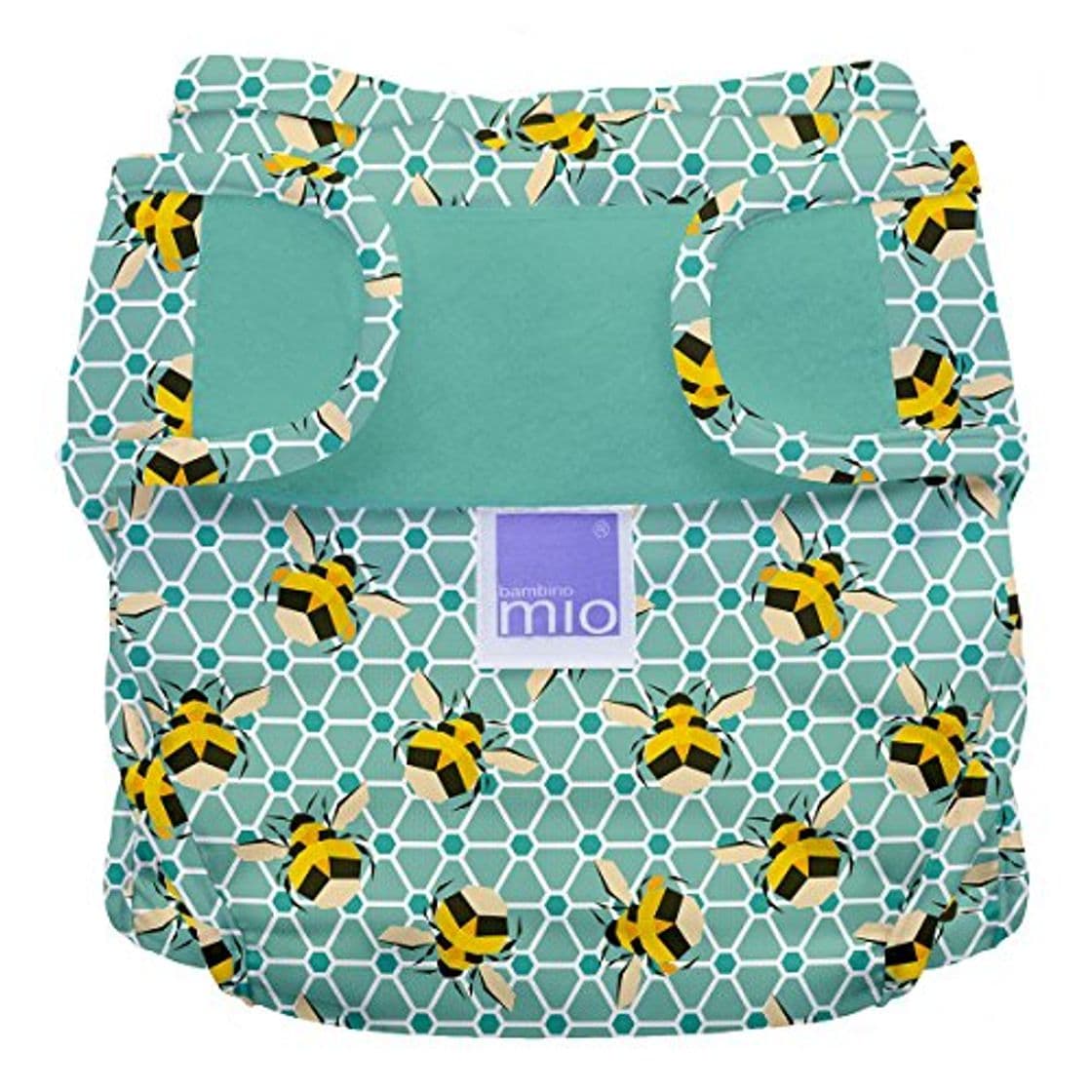 Moda Bambino Mio, miosoft cobertor de pañal, abejas, talla 1