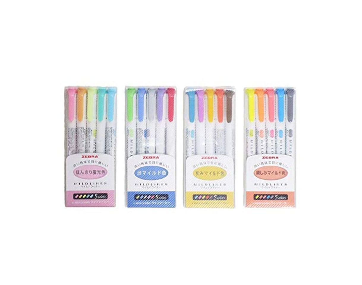 Producto Zebra Mildliner - Juego de rotuladores