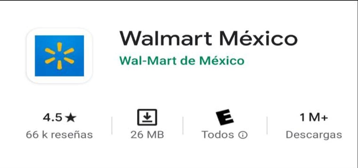 App Walmart México