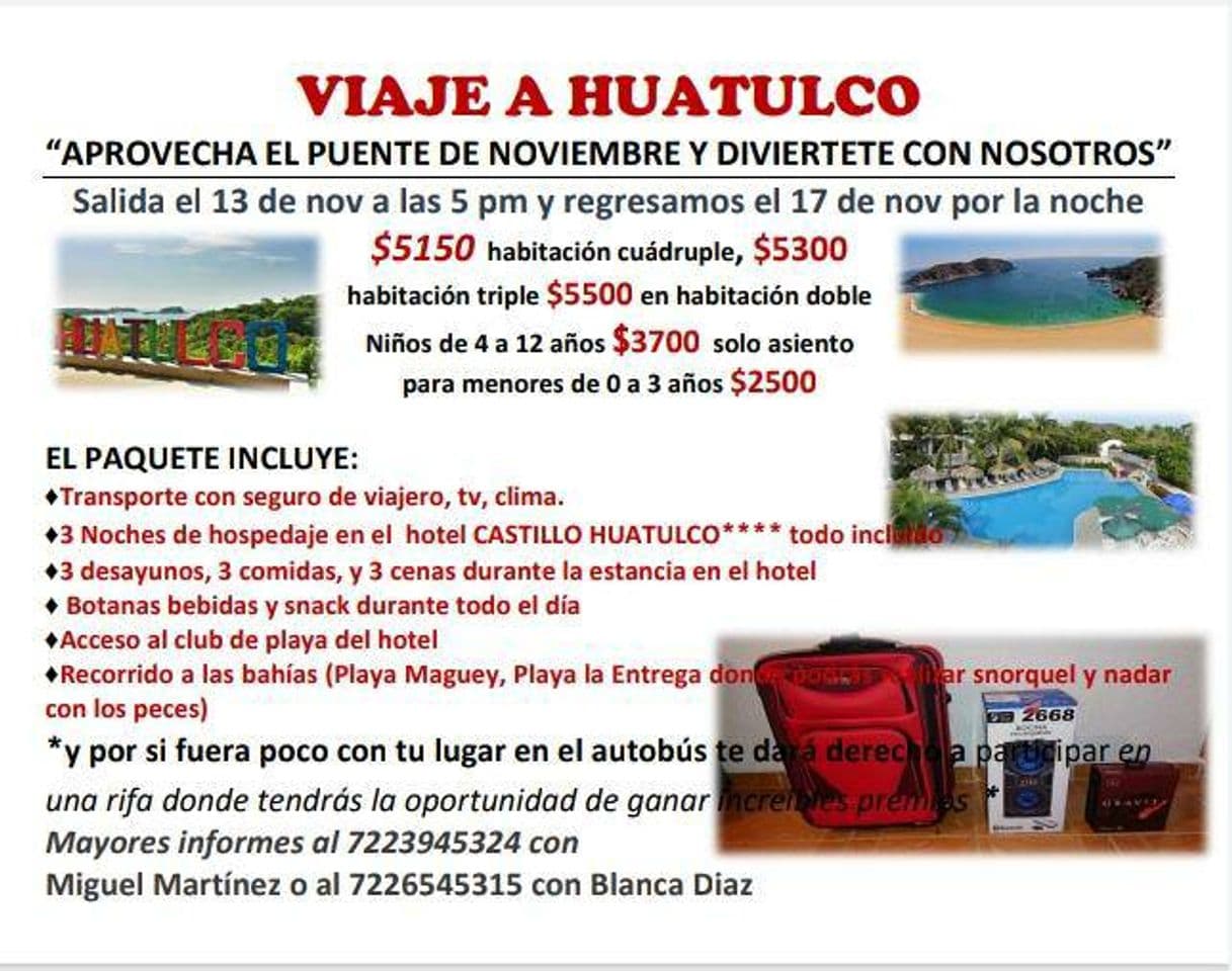 Lugar Santa María Huatulco