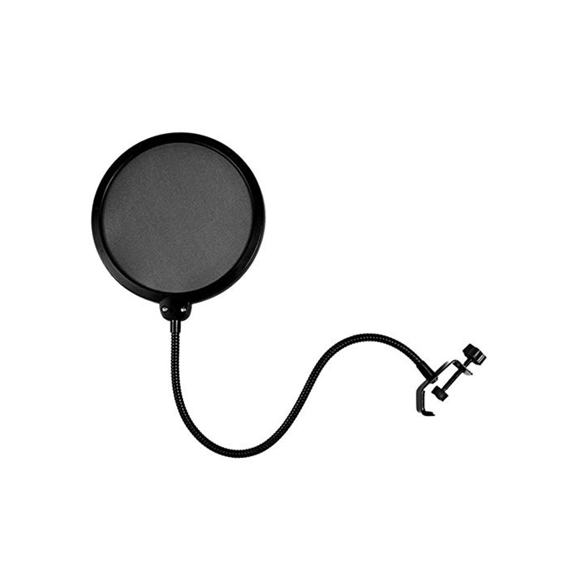 Product Xinlie Antipop Microfono Filtro Pop de Micrófono con Doble Capa Protector Y Giratorio Soporte 360 Flexible Cuello de Goseno Soporte para Blue Yeti Snowball y Más Micrófonos Negro