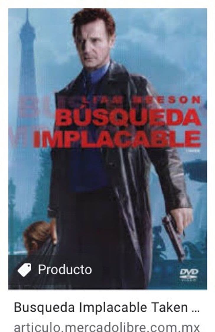 Película Busqueda Implacable