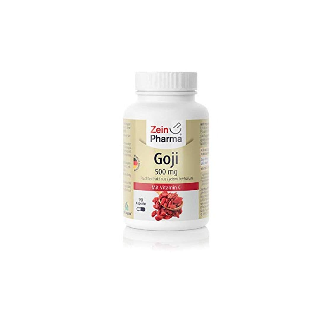 Product Cápsulas de Goji 500mg de ZeinPharma • 90 cápsulas