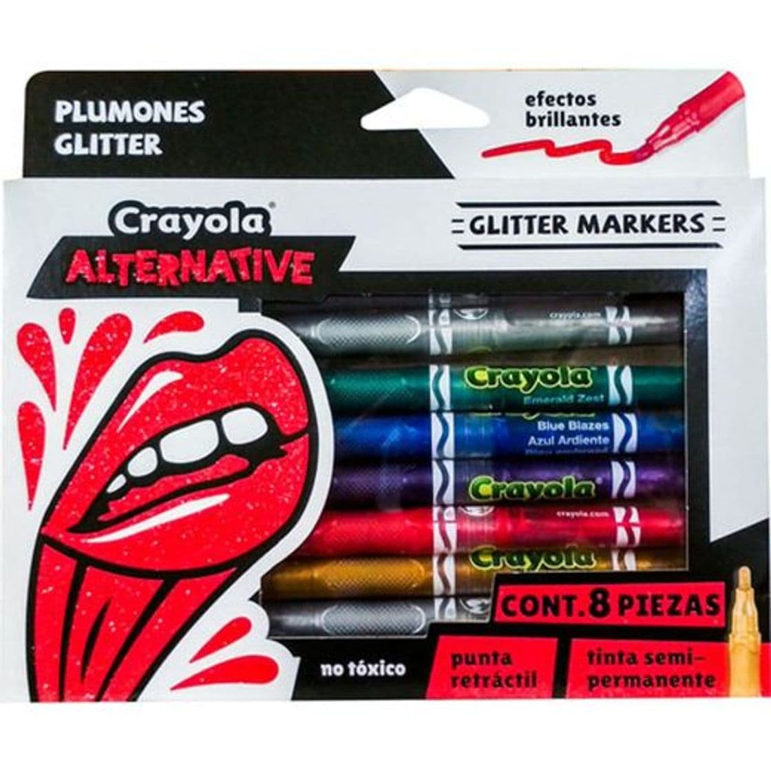 Producto Crayola Alternative Marker Glitter