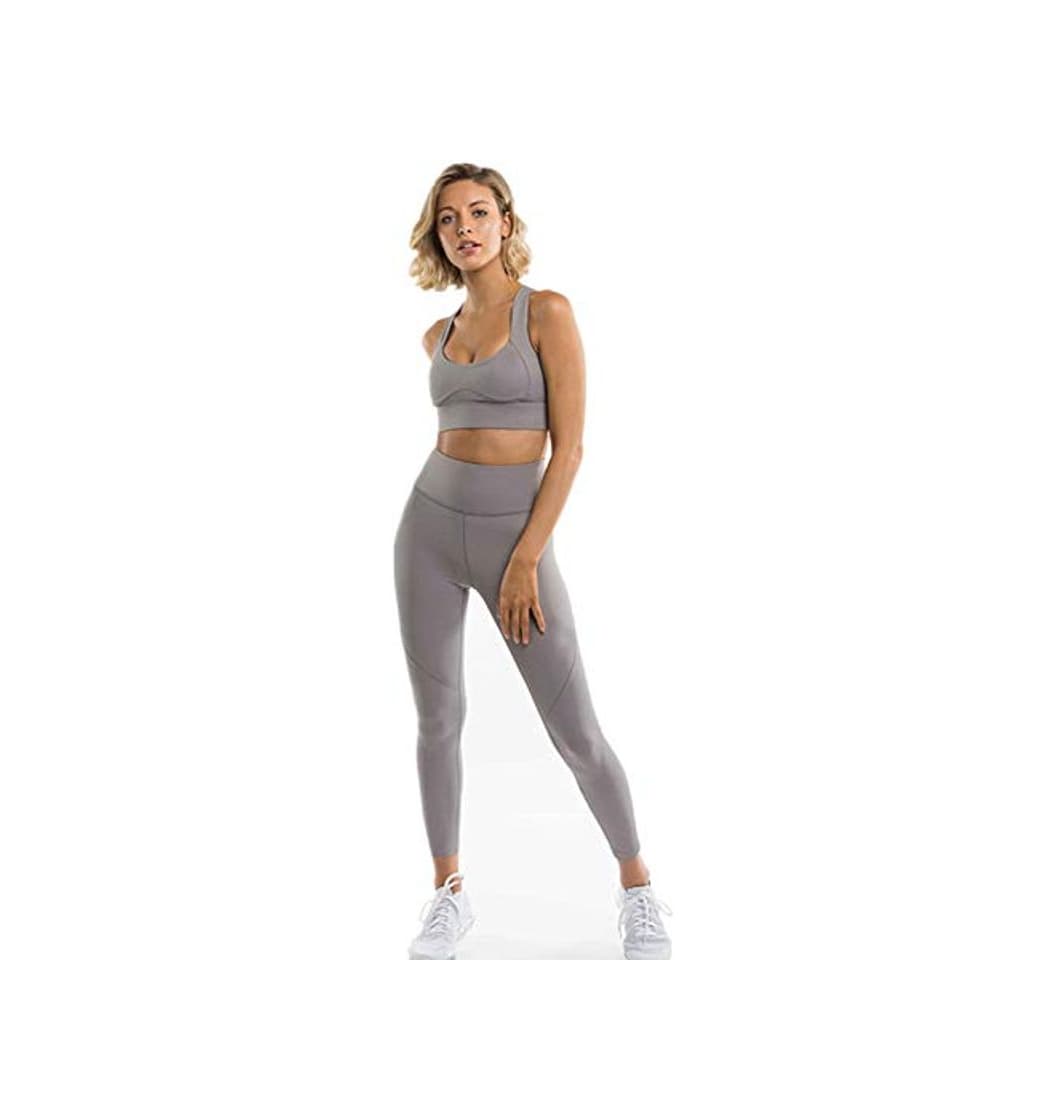 Product Mallas Leggins Deportivo-Yoga Conjunto de Mujer Conjuntos para Fitness Running Crop Top