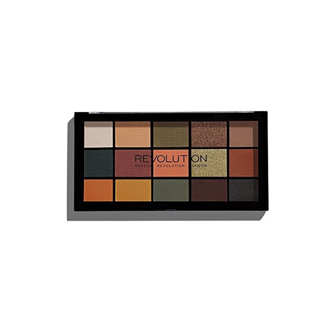 Beauty Makeup Revolution Re-loaded Eyeshadow Palette Iconic Division Paleta 15 cieni do powiek