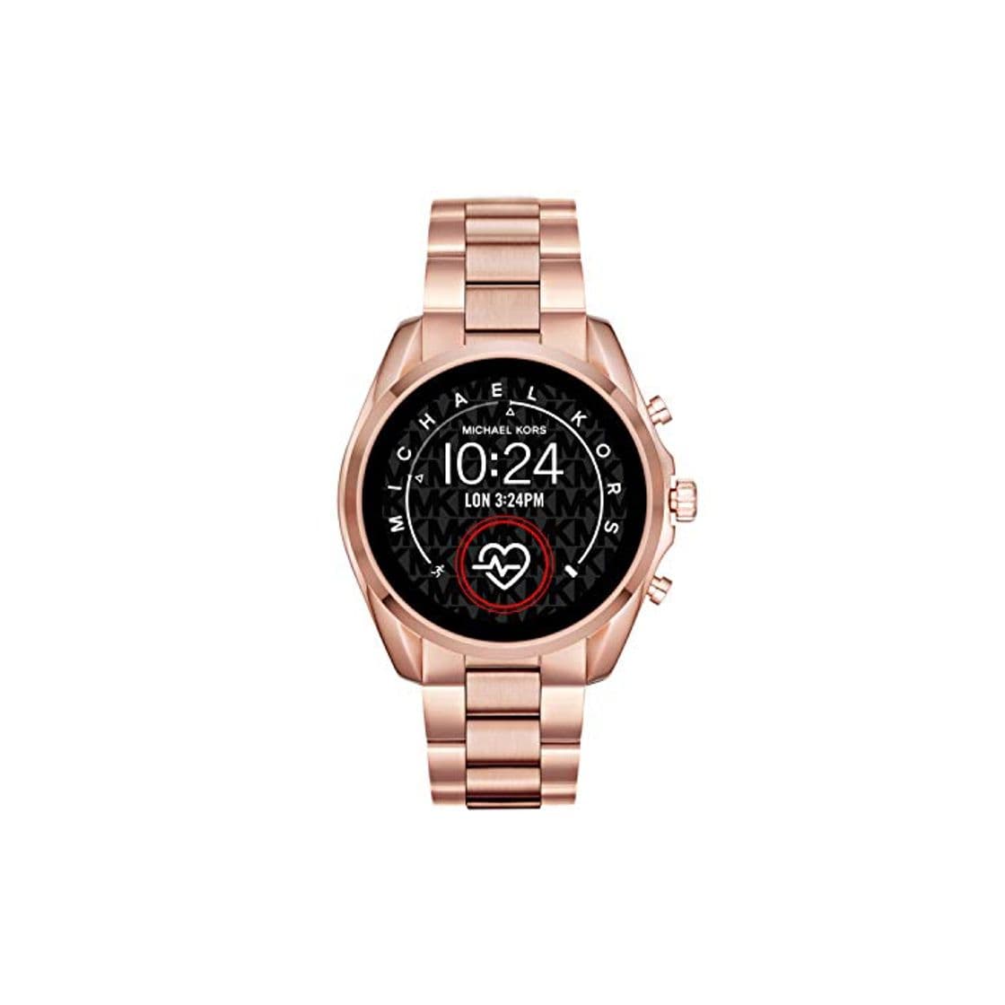 Fashion Michael Kors Smartwatch Pantalla táctil para Mujer de Connected con Correa en Acero Inoxidable MKT5086