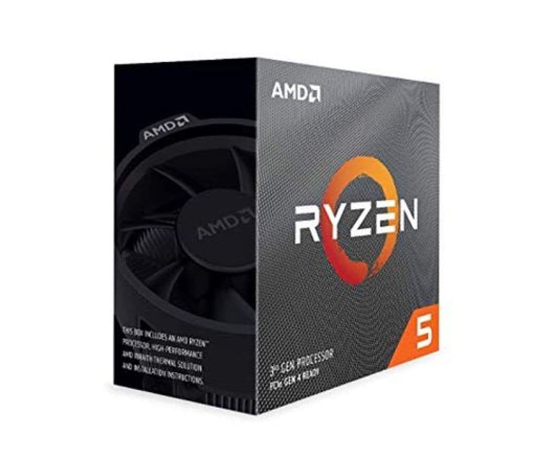 Electrónica AMD Ryzen 5 3600 - Procesador con disipador de calor Wraith Stealth