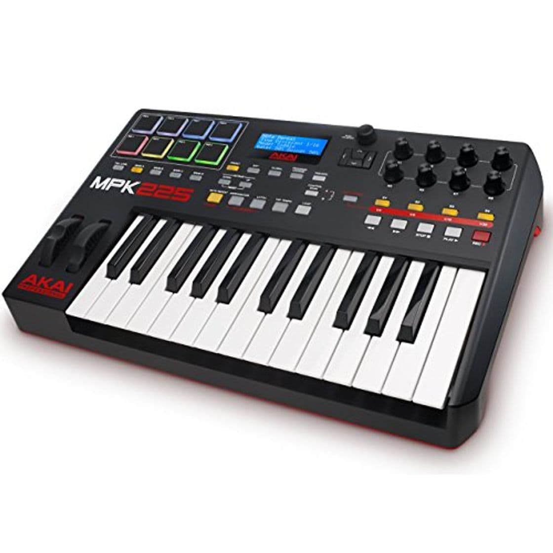 Electronic Akai Professional MPK225 -Teclado controlador MIDI USB de 25 teclas semi-contrapesadas